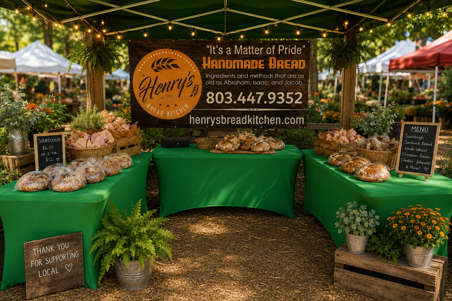 Market booth