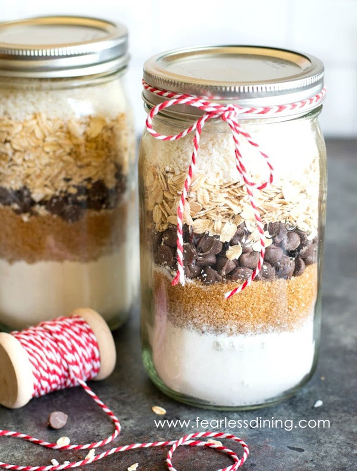 Mason Jar Cookie Mixes